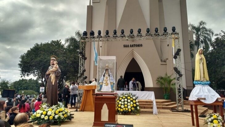 La diócesis de Oberá inició sus fiestas patronales en honor de San Antonio La diócesis de Oberá inició sus fiestas patronales en honor de San Antonio