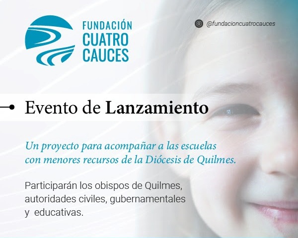La diócesis de Quilmes crea una fundación para apadrinar escuelas de bajos recursos La diócesis de Quilmes crea una fundación para apadrinar escuelas de bajos recursos