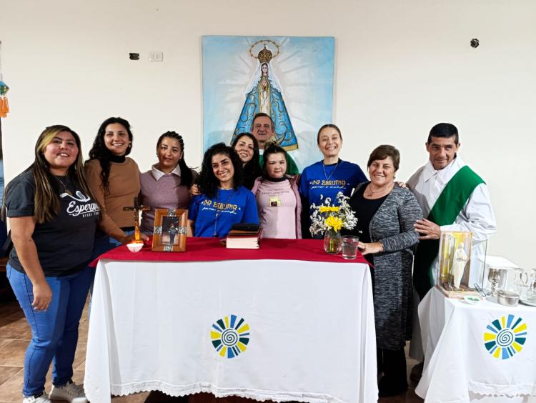 La Fazenda de la Esperanza celebró nueve años en la diócesis de Goya