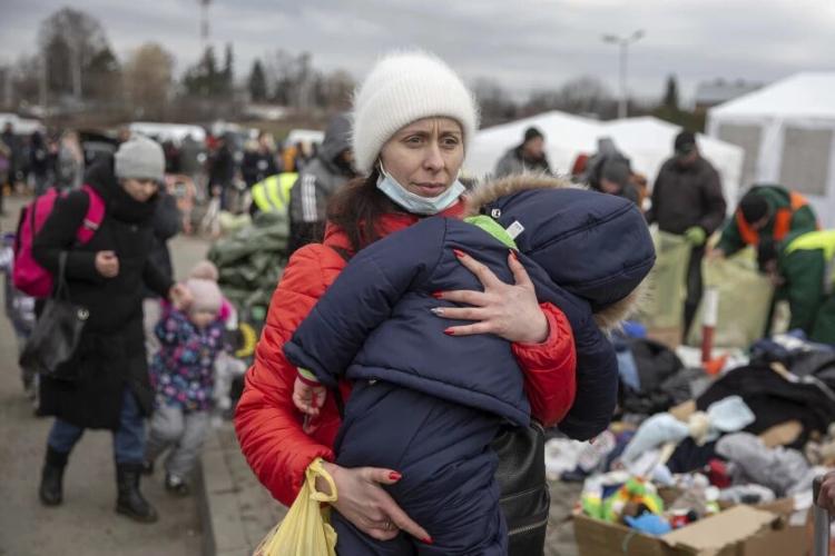 La guerra en Ucrania: Mayor movimiento de refugiados desde de la Segunda Guerra La guerra en Ucrania: Mayor movimiento de refugiados desde de la Segunda Guerra