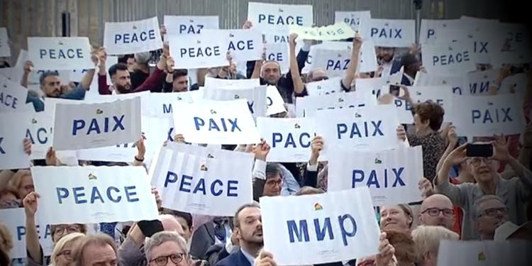 La Iglesia comienza el año con la celebración de la Jornada Mundial de la Paz