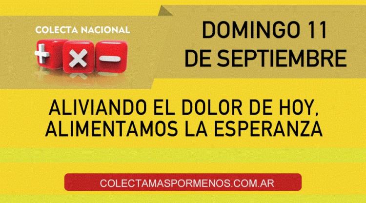 La Iglesia Nacional Argentina en Roma colabora con la Colecta Más x Menos La Iglesia Nacional Argentina en Roma colabora con la Colecta Más x Menos