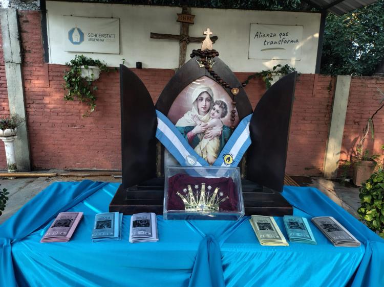 La imagen de la Virgen de Schoenstatt será coronada en Corrientes
