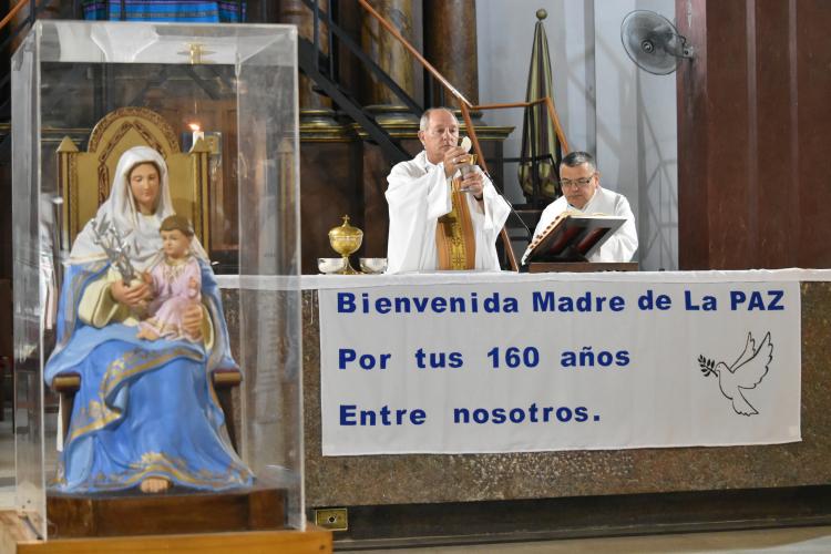 La imagen peregrina de la Virgen de la Paz visita las vicarias de la diócesis La imagen peregrina de la Virgen de la Paz visita las vicarias de la diócesis