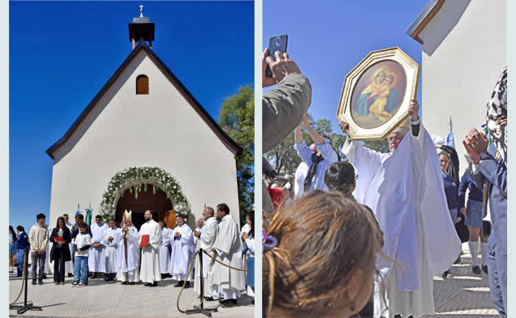 La Mater ya tiene casa en el Chaco: se inauguró el Santuario Terruño de la Esperanza