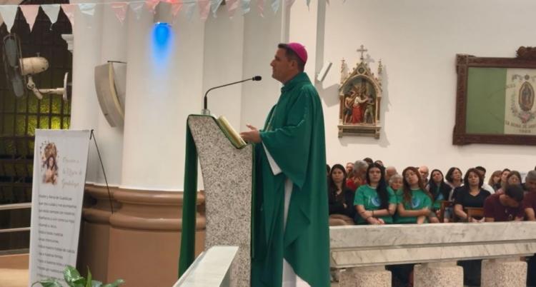 'La meta siempre es el Señor', expresó Mons. Vecino en Guadalupe