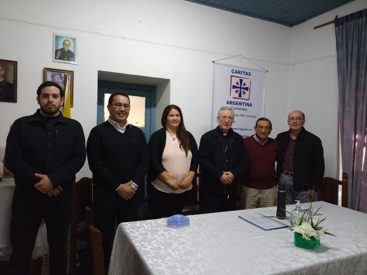 La nueva comisión directiva de Cáritas Corrientes inició formalmente sus funciones La nueva comisión directiva de Cáritas Corrientes inició formalmente sus funciones