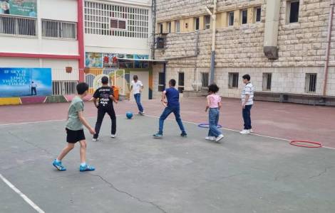 La parroquia de Nazareth organiza un campamento para niños que padecen la guerra La parroquia de Nazareth organiza un campamento para niños que padecen la guerra