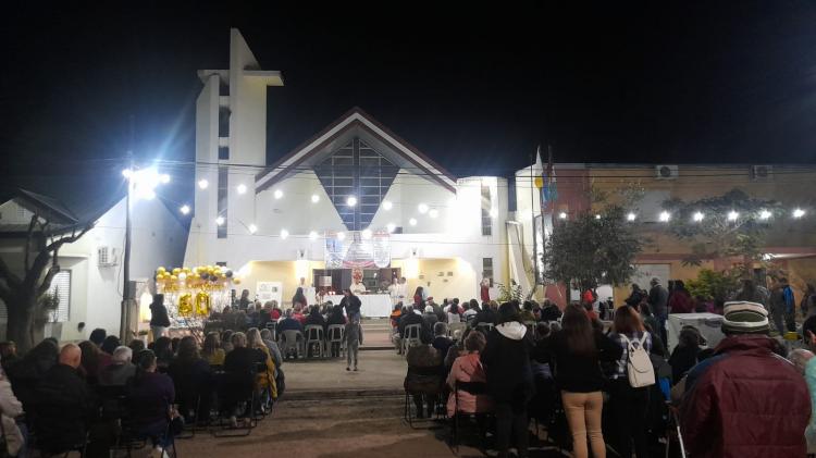 Una parroquia entrerriana dedicada al Sagrado Corazón celebró sus 60 años Una parroquia entrerriana dedicada al Sagrado Corazón celebró sus 60 años