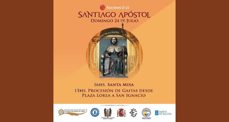 La parroquia San Ignacio de Loyola celebra a Santiago Apóstol La parroquia San Ignacio de Loyola celebra a Santiago Apóstol