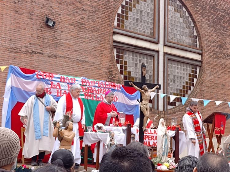 La parroquia San Pantaleón celebró sus fiestas patronales