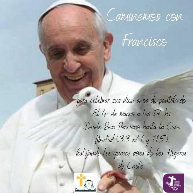 La peregrinación de los Hogares de Cristo llega a La Plata La peregrinación de los Hogares de Cristo llega a La Plata