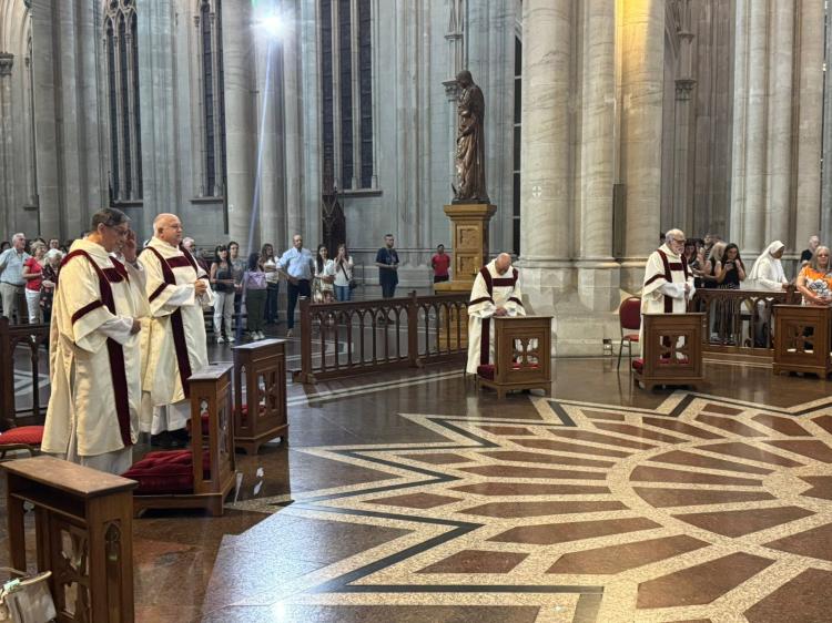 La Plata: Mons. Carrara ordenó cuatro diáconos permanentes