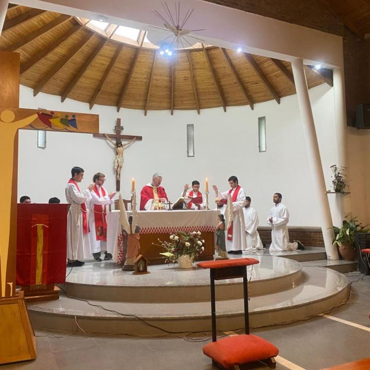 Misa con los jóvenes de la Misión Juvenil Arquidiocesana 2025 en La Plata Misa con los jóvenes de la Misión Juvenil Arquidiocesana 2025 en La Plata