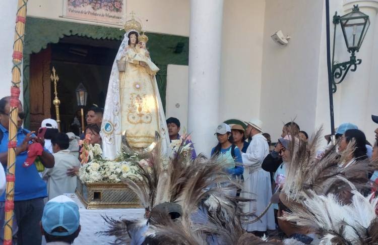 La prelatura de Humahuaca celebró a la Virgen de la Candelaria