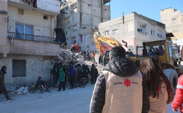 La Red Mundial de Cáritas redobla esfuerzos en ayuda para Siria y Turquía La Red Mundial de Cáritas redobla esfuerzos en ayuda para Siria y Turquía