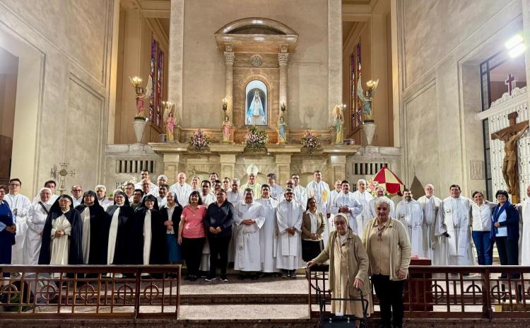 La Vida Consagrada de Goya celebró su Jubileo en la basílica de Itatí