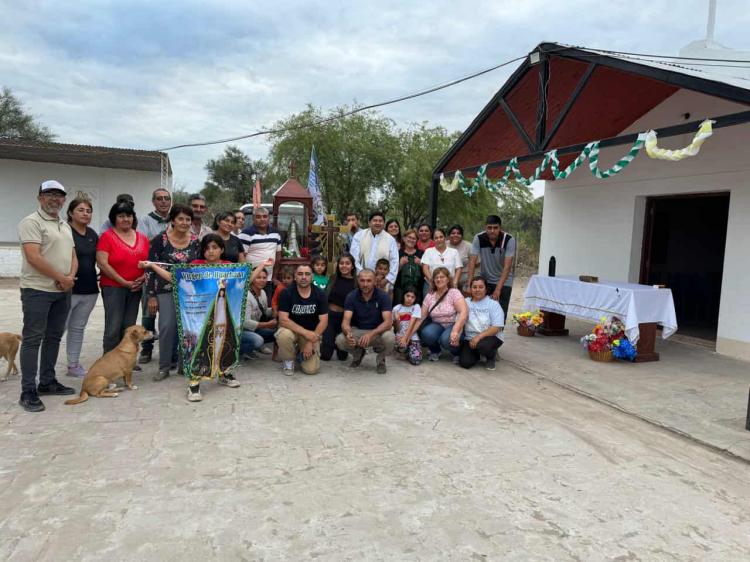 La Virgen de Huachana y la Cruz de Matará misionan por el norte de la diócesis de Añatuya