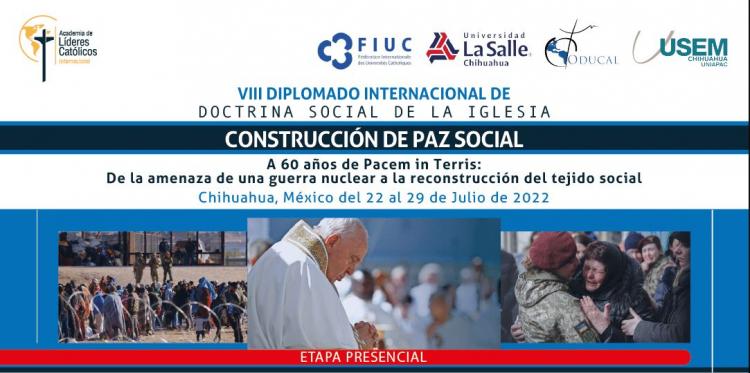 Lanzan un Diplomado Internacional sobre la Paz en el norte de México Lanzan un Diplomado Internacional sobre la Paz en el norte de México