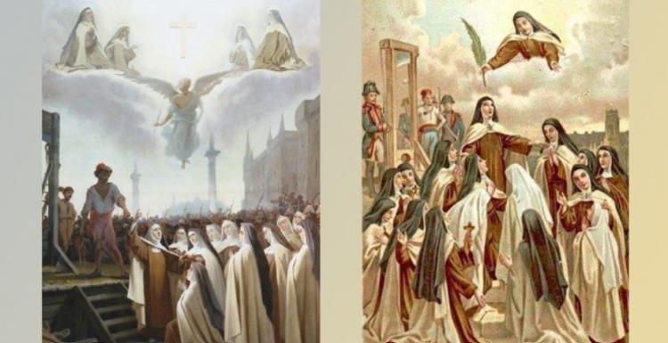 Las carmelitas de Compiègne, guillotinadas en 1794, serán canonizadas Las carmelitas de Compiègne, guillotinadas en 1794, serán canonizadas