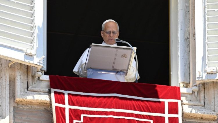 León XIV en el Ángelus: 'La Cruz, de instrumento de muerte a signo de vida'