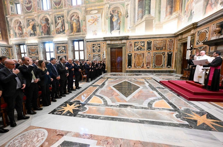León XIV enfatizó que el hombre está siempre en el centro del trabajo