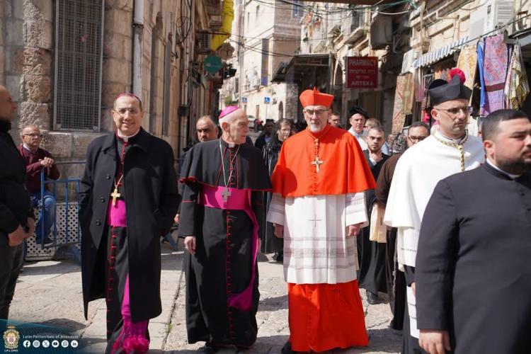 León XIV saludó a monseñor Malfa por su jubileo de plata episcopal