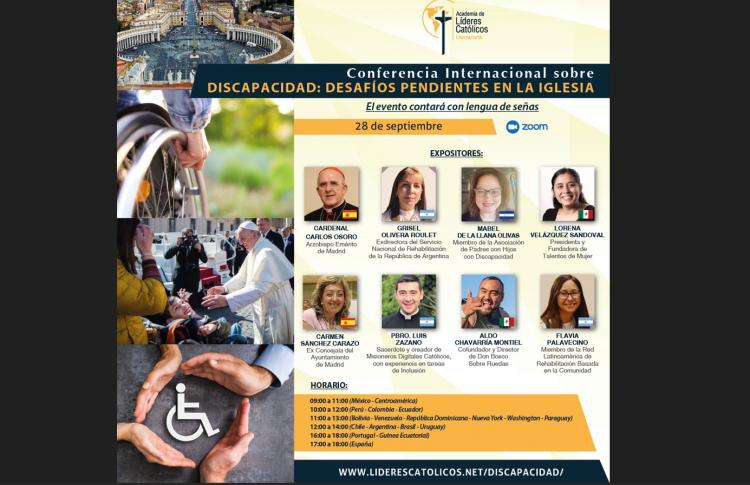 Líderes Católicos: inclusión de personas con discapacidad en la Iglesia Líderes Católicos: inclusión de personas con discapacidad en la Iglesia