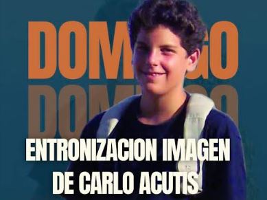 Chascomús: entronizarán la primera imagen en tamaño real de Carlo Acutis