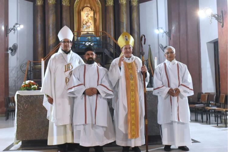 Lomas de Zamora: Mons. Lugones ordenó dos diáconos permanentes