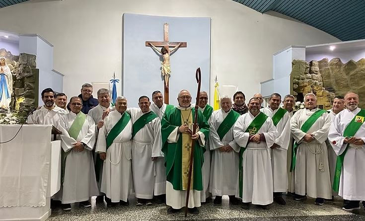 Los diáconos permanentes de Gualeguaychú vivieron su Jubileo