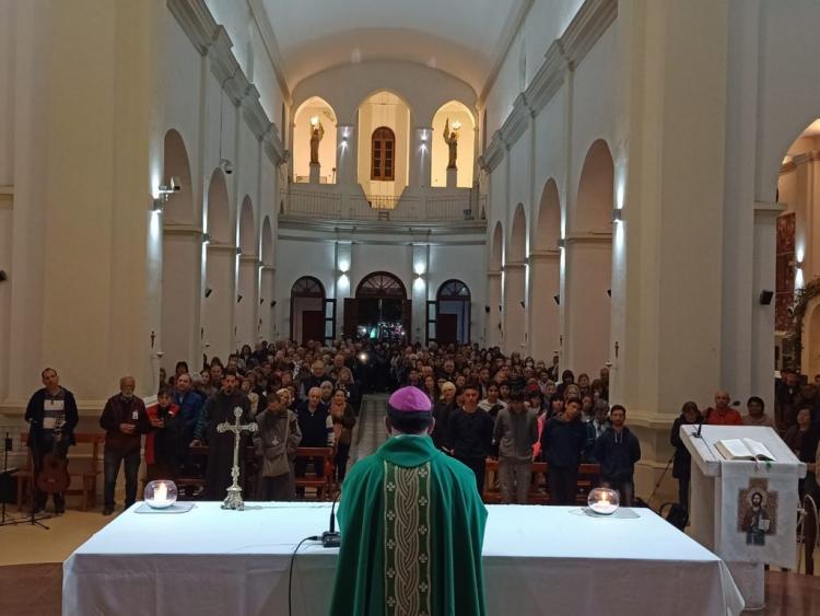 Los jóvenes de Cruz del Eje peregrinaron a Villa Cura Brochero Los jóvenes de Cruz del Eje peregrinaron a Villa Cura Brochero