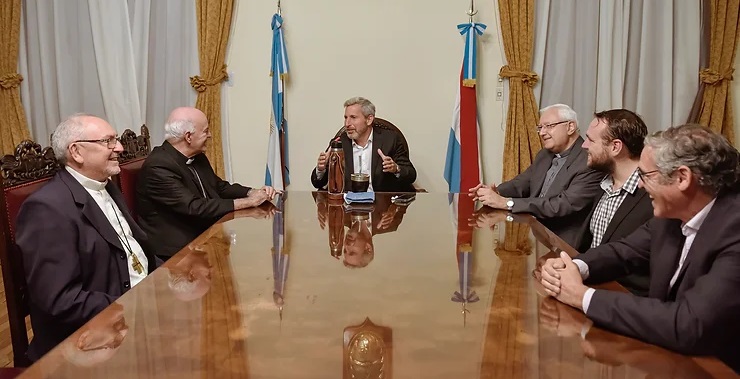 Los obispos de Entre Ríos se reunieron con el gobernador Rogelio Frigerio Los obispos de Entre Ríos se reunieron con el gobernador Rogelio Frigerio