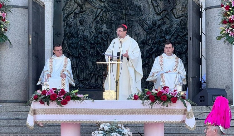 Madrid: el arzobispo pidió en la Almudena 'mirar de cara las cruces'