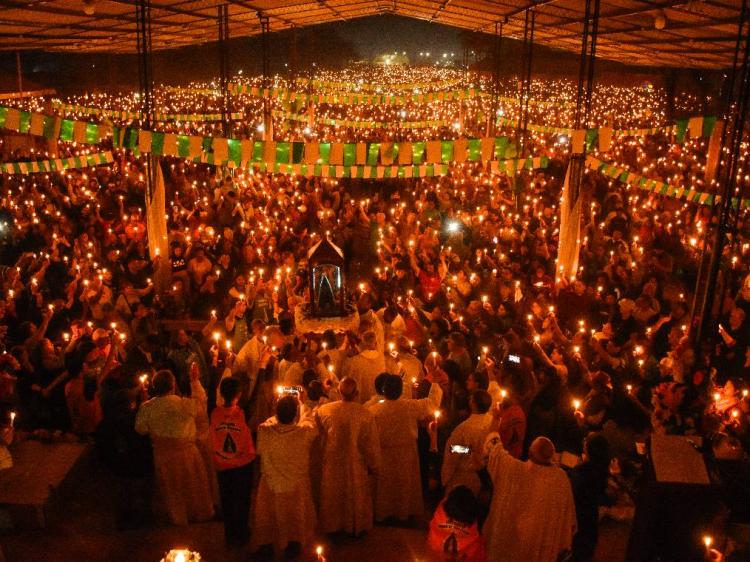 Más de 400 mil peregrinos participaron en la festividad de la Virgen de Huachana