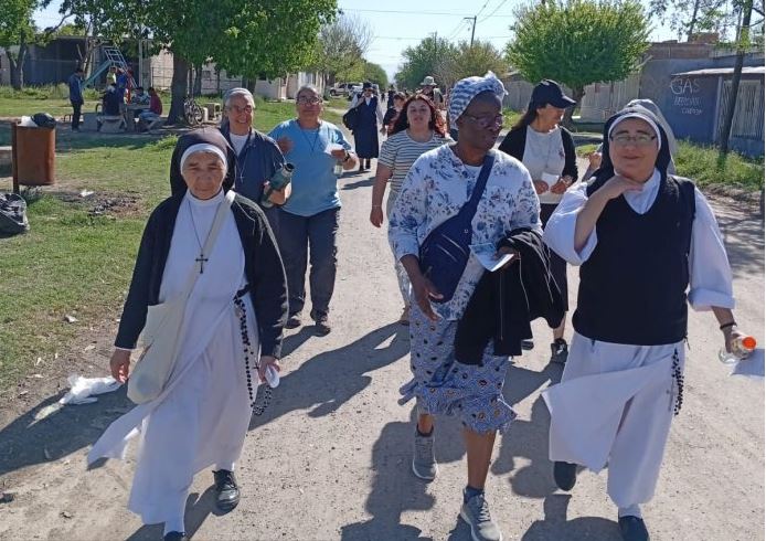Consagrados misionaron en la ciudad de Córdoba