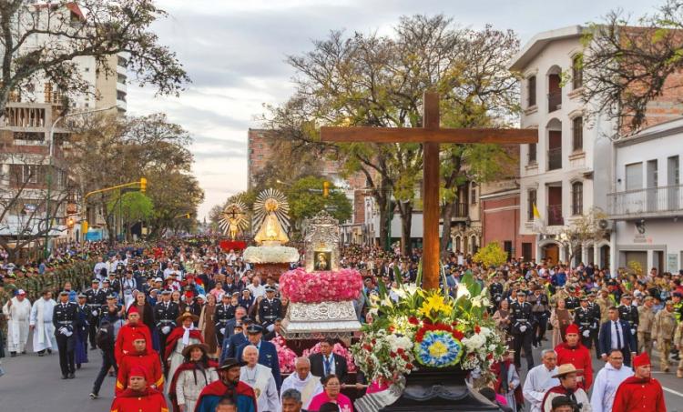 #Milagro2025 novena y triduo al Señor y la Virgen en Salta