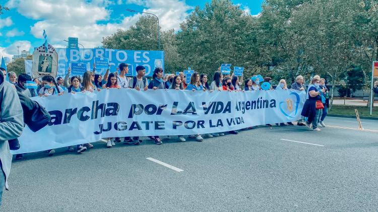 Miles de personas volvieron a clamar "salvemos las dos vidas" Miles de personas volvieron a clamar "salvemos las dos vidas"
