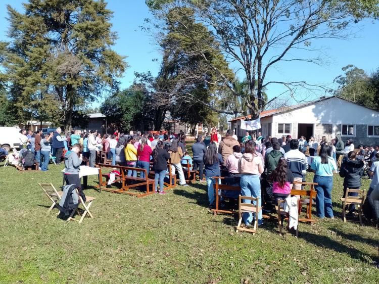 Misión de invierno en Garaví: fe, servicio y esperanza con el lema 'Bautizados y enviados'