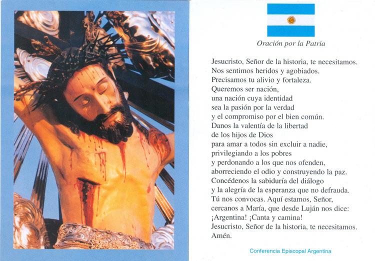 Mons. Buenanueva reflexiona sobre el sentido profundo de la Oración por la Patria Mons. Buenanueva reflexiona sobre el sentido profundo de la Oración por la Patria