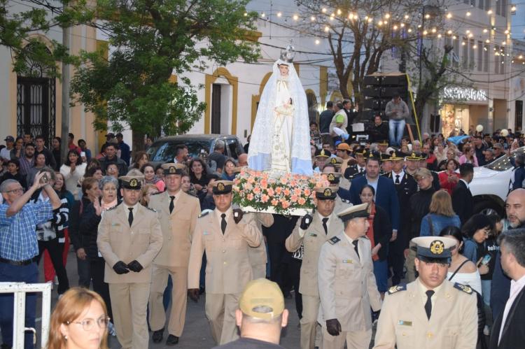 Goya: Mons. Canecín pidió a la Virgen del Rosario justicia por Loan Goya: Mons. Canecín pidió a la Virgen del Rosario justicia por Loan