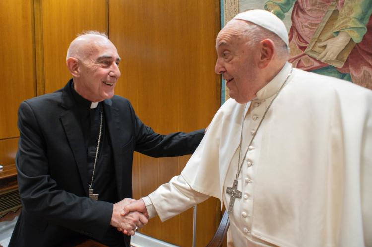 Mons. Carlos Malfa, de obispo de Chascomús a misionero en Tierra Santa Mons. Carlos Malfa, de obispo de Chascomús a misionero en Tierra Santa