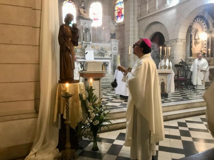 Mons. Carrara celebró el Jubileo de los Seminaristas y pidió rezar por más vocaciones