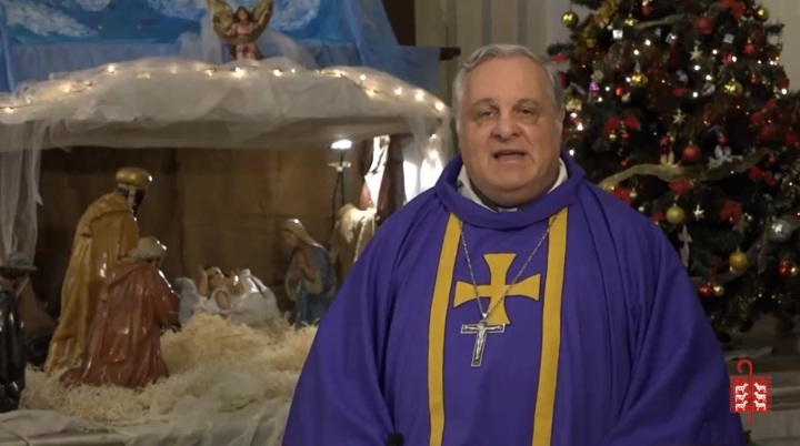 Mons. Colombo alentó a vivir la Navidad con un corazón de peregrinos de la esperanza