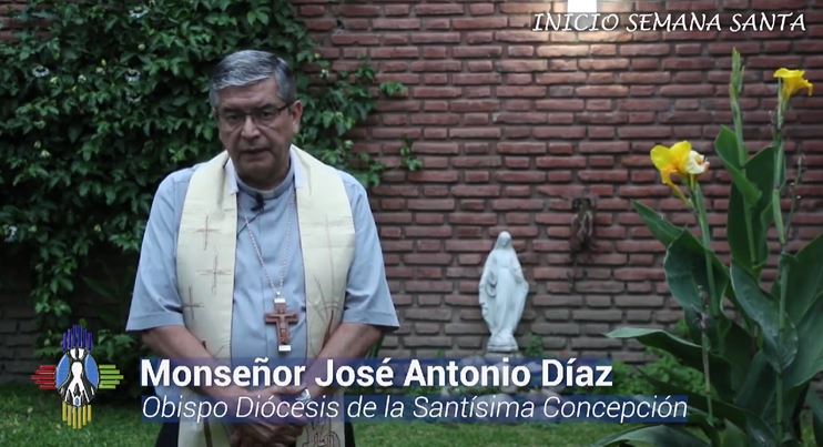 Mons. Diaz exhortó a "rezar mucho" en esta Semana Santa Mons. Diaz exhortó a "rezar mucho" en esta Semana Santa