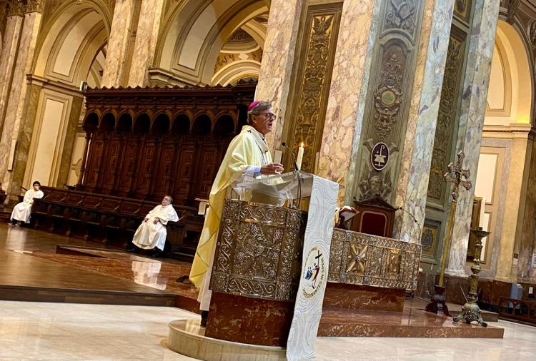 Mons. García Cuerva: 'Es revolucionario decir que creo en Dios, Padre, Hijo y Espíritu Santo' Mons. García Cuerva: 'Es revolucionario decir que creo en Dios, Padre, Hijo y Espíritu Santo'