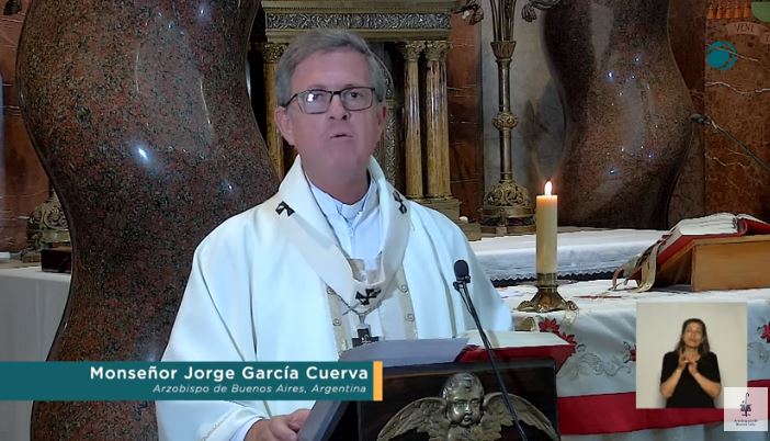 Mons. García Cuerva: 'Los bautizados tenemos el compromiso de ser otro Cristo' Mons. García Cuerva: 'Los bautizados tenemos el compromiso de ser otro Cristo'