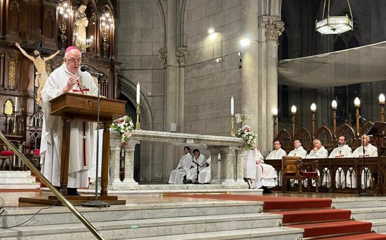 Mons. Giobando asumió como administrador apostólico de Mar del Plata Mons. Giobando asumió como administrador apostólico de Mar del Plata