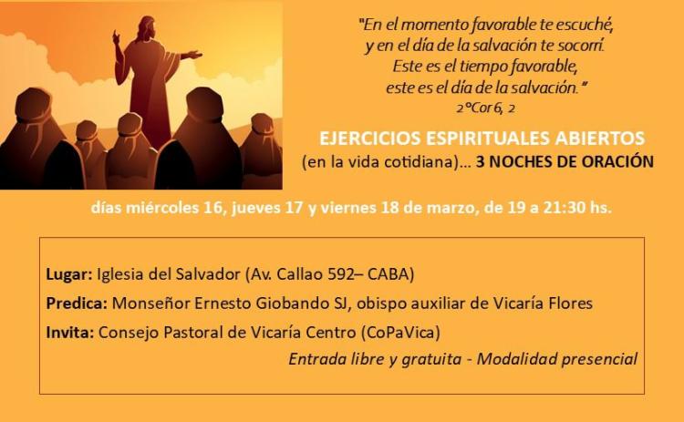 Mons. Giobando predicará ejercicios espirituales en la Iglesia del Salvador Mons. Giobando predicará ejercicios espirituales en la Iglesia del Salvador
