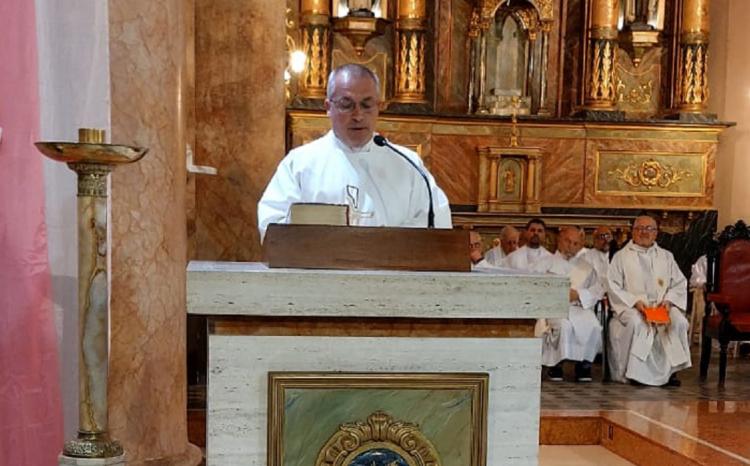 Mons. Landra se despidió de la diócesis de Gualeguaychú Mons. Landra se despidió de la diócesis de Gualeguaychú